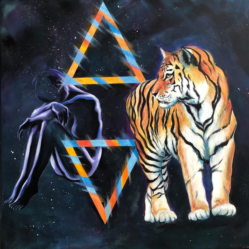 Równowaga. Obraz na płótnie