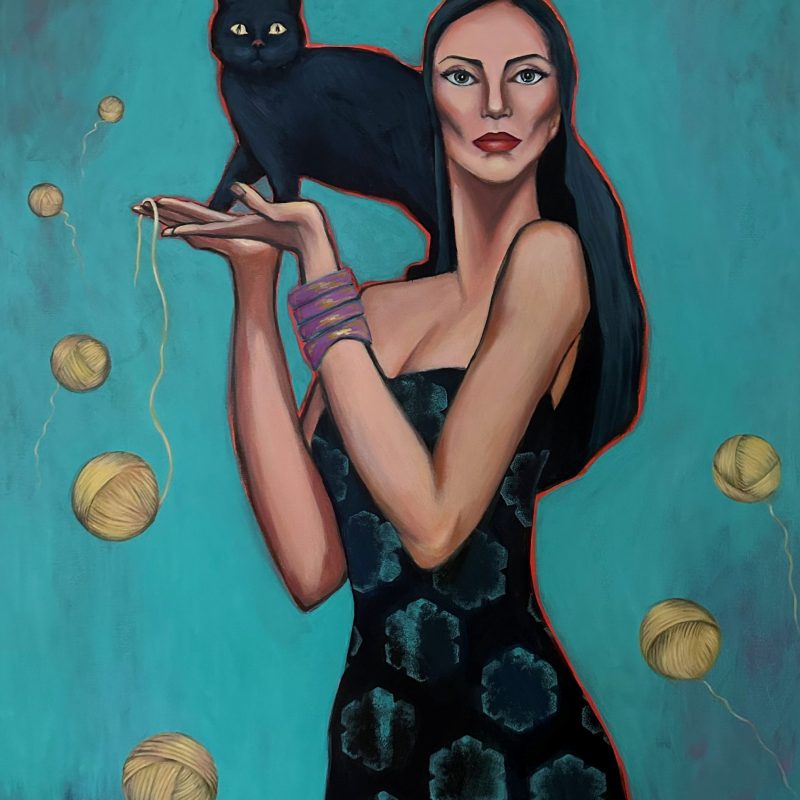 Obraz na płótnie. Kłębki