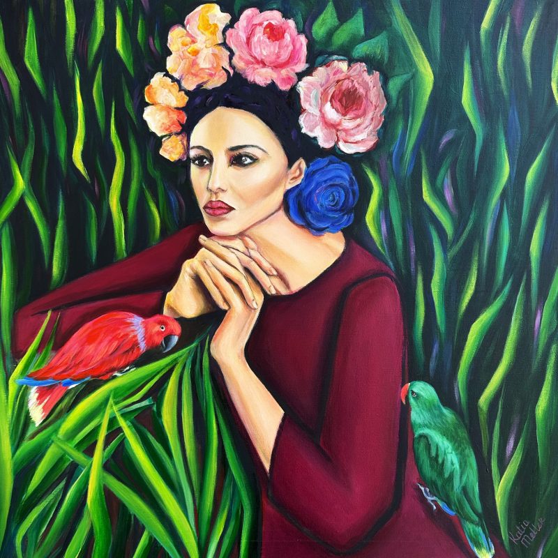 Obraz w ramie. Obraz na płótnie. Nierozłączki