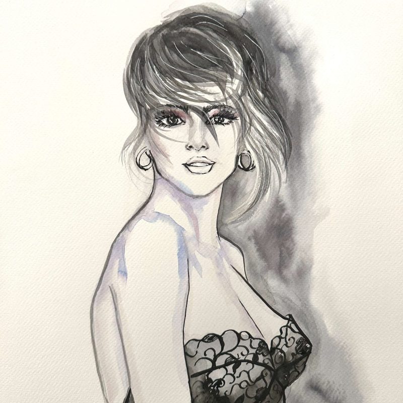 Obraz w ramie. La Dolce Vita