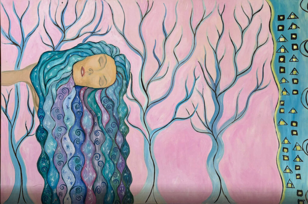 Zima z inspiracją Gustava Klimta